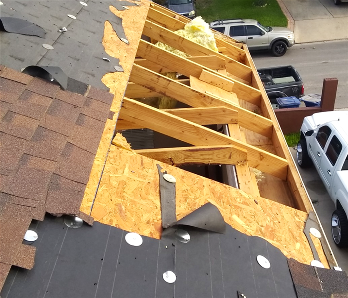 Roof Damage After Local Storm 